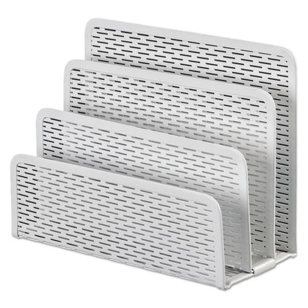 Classroom Creations AOP Urban Collection Punched Metal Letter Sorter White CL3213510 - main